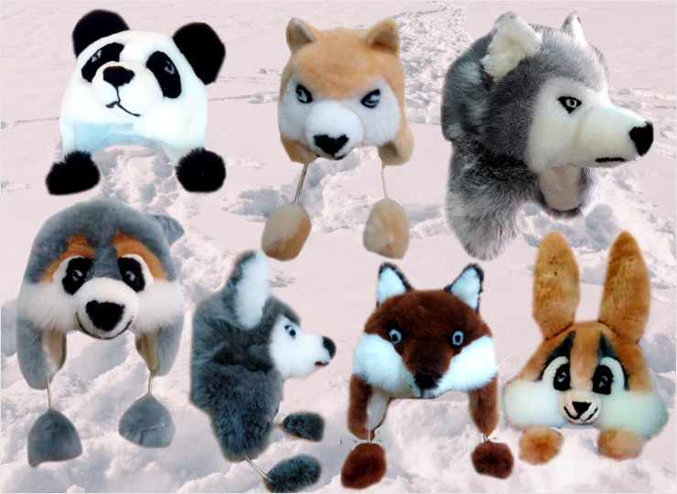 Fun animal hats