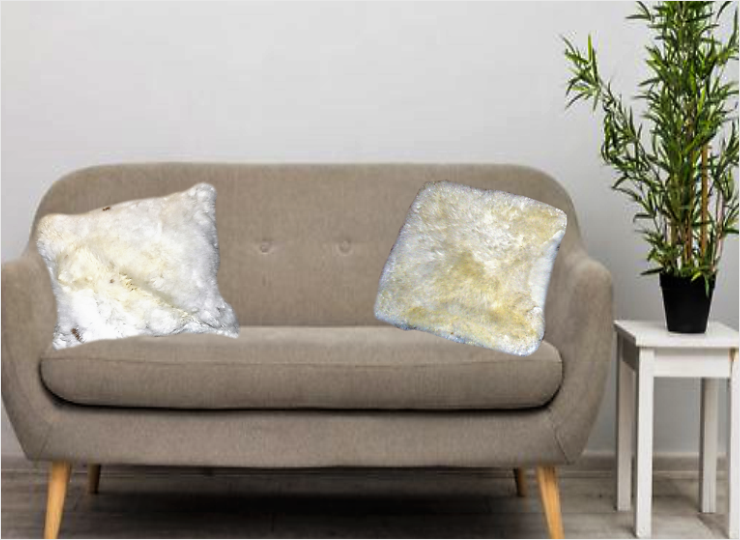 Baby Suri alpaca cushions